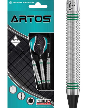 Bulls šipky Artos AR1 soft 20g Bulls šipky Artos AR1 soft 20g
