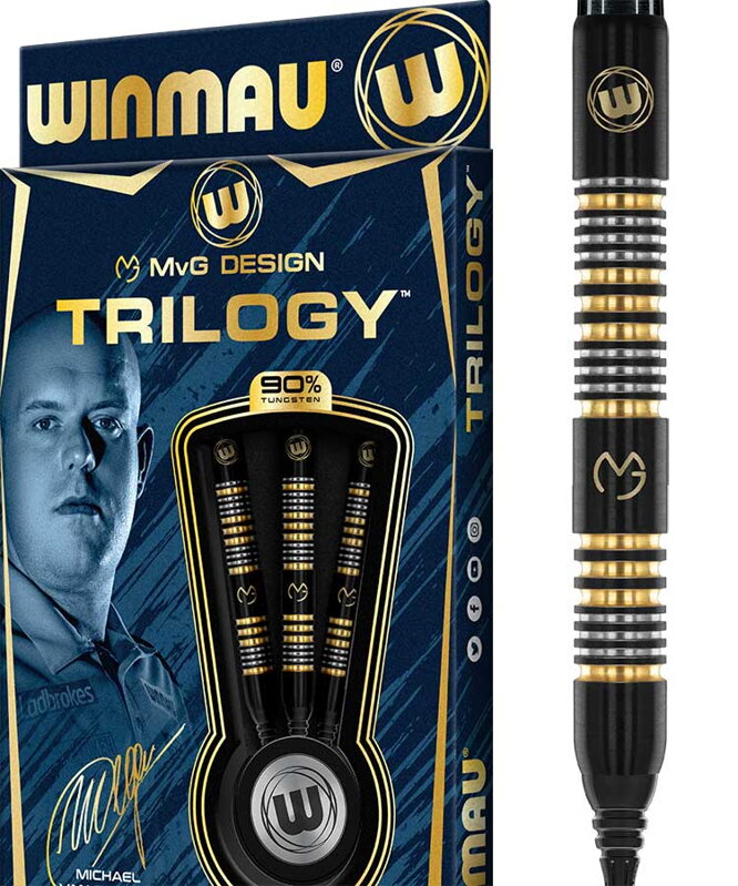 Winmau šipky MvG Trilogy soft 20g